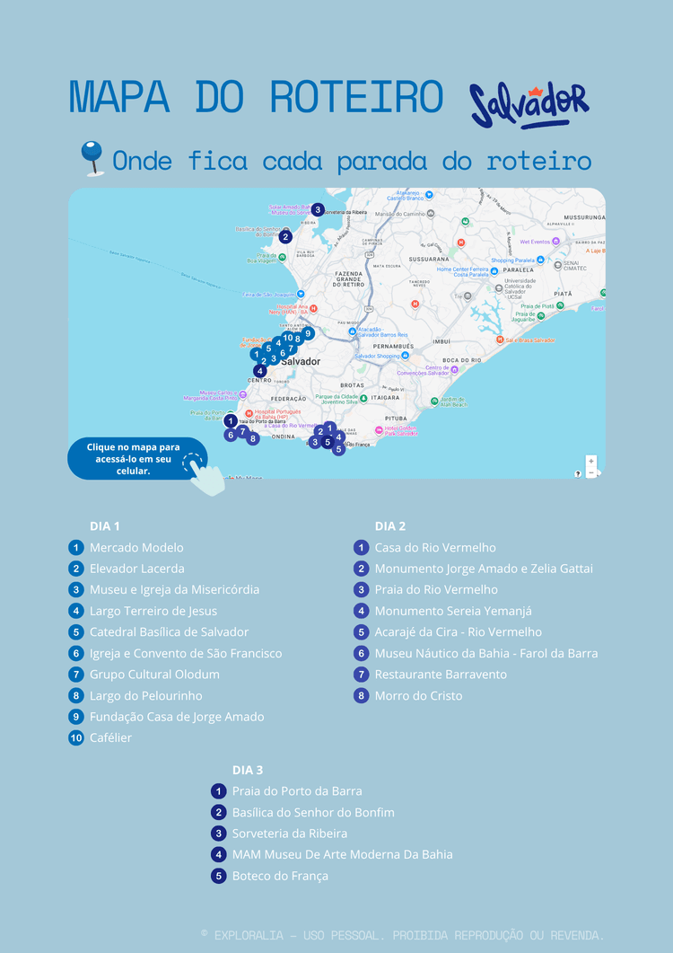 Mapa do roteiro