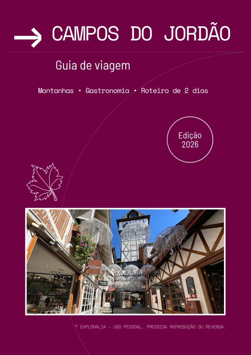 Guia de Bolso Campos do Jordão